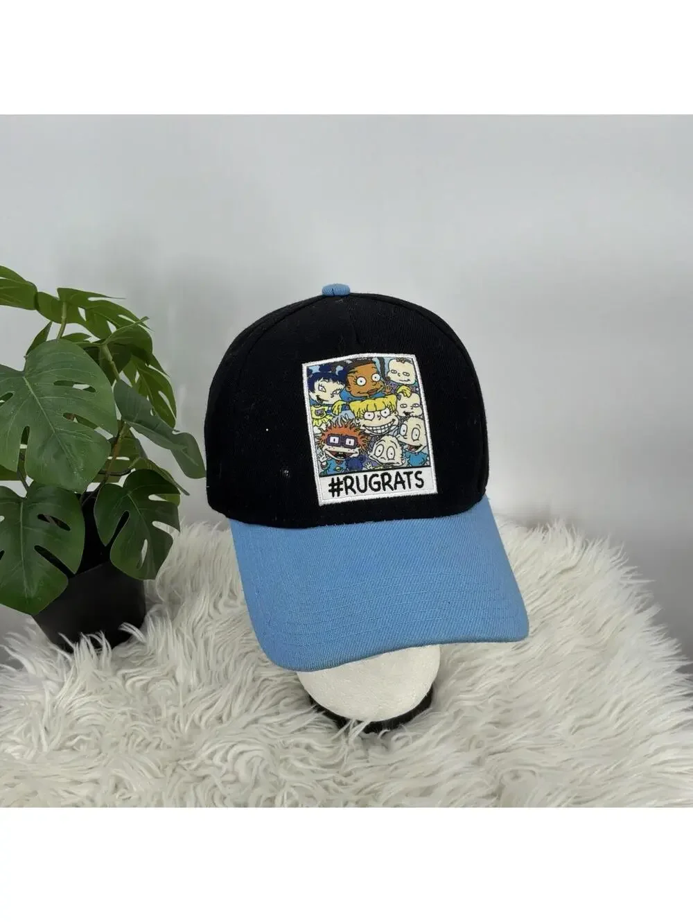 Nickelodeon Rugrats Adjustable Baseball Cap Blue Black